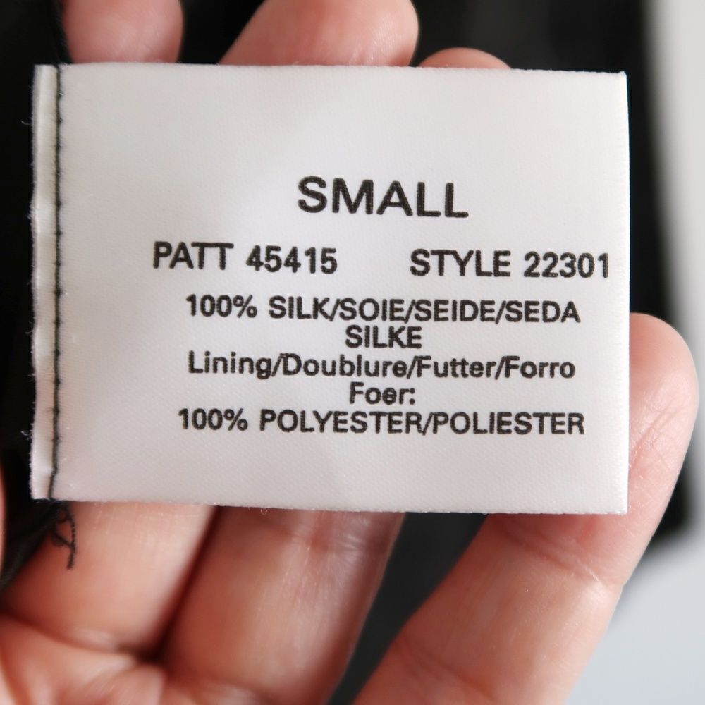 Windsmoor Black Beaded Silk Jacket - Size Small - Picture 8 of 9